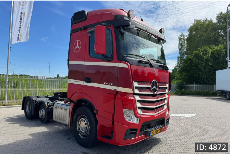Mercedes-Benz Actros 2442 GigaSpace, Euro 6, / 6x2 / Standklima / TUV 8-6-2026 - Тягач: фото 4 Mercedes-Benz Actros 2442 GigaSpace, Euro 6, / 6x2 / Standklima / TUV 8-6-2026 - Тягач: фото 4