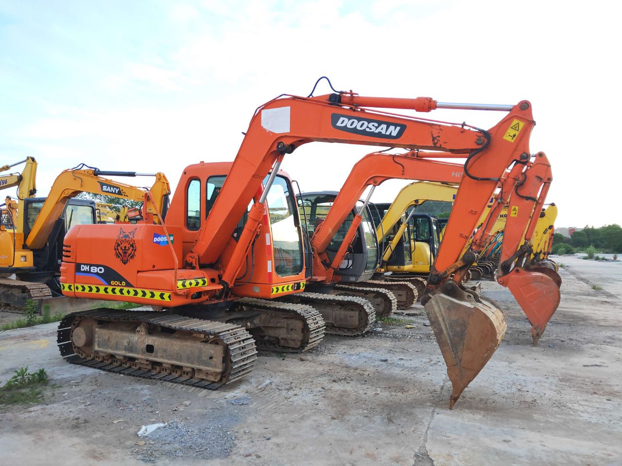 DOOSAN DH80 Mini Excavator Click for Discount - Мини-экскаватор: фото 5 DOOSAN DH80 Mini Excavator Click for Discount - Мини-экскаватор: фото 5