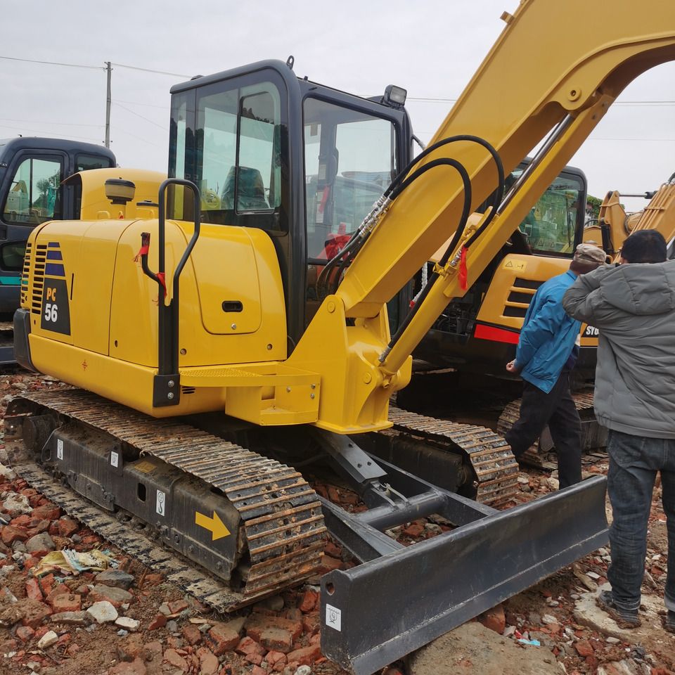 KOMATSU PC56 Mini Excavator - Мини-экскаватор: фото 1 KOMATSU PC56 Mini Excavator - Мини-экскаватор: фото 1