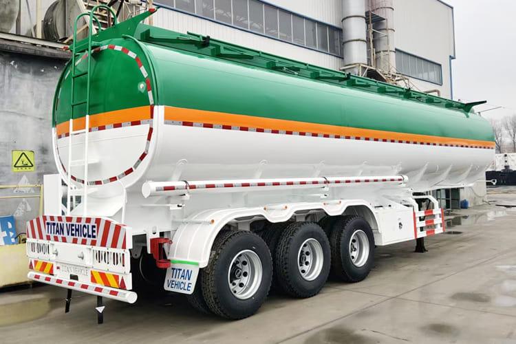 TITAN 3 Axle 40000 Liters Diesel Fuel Tanker Trailer for Sale - Полуприцеп-цистерна: фото 2 TITAN 3 Axle 40000 Liters Diesel Fuel Tanker Trailer for Sale - Полуприцеп-цистерна: фото 2