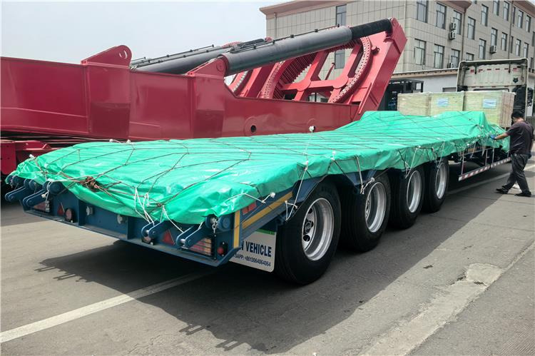 TITAN 4 Axle Extendable Low Bed Trailer for Sale In Nigeria - Низкорамный полуприцеп: фото 4 TITAN 4 Axle Extendable Low Bed Trailer for Sale In Nigeria - Низкорамный полуприцеп: фото 4