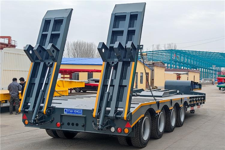 TITAN 4 Axle Low Loader Trailer for Sale In Jamaica - Низкорамный полуприцеп: фото 3 TITAN 4 Axle Low Loader Trailer for Sale In Jamaica - Низкорамный полуприцеп: фото 3