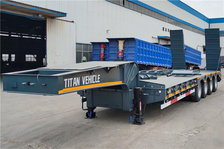 TITAN 4 Axle Low Loader Trailer for Sale In Jamaica - Низкорамный полуприцеп: фото 1 TITAN 4 Axle Low Loader Trailer for Sale In Jamaica - Низкорамный полуприцеп: фото 1