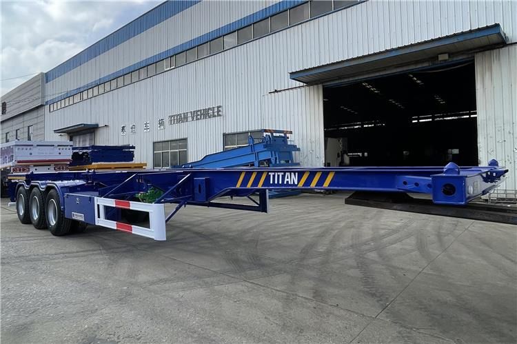 TITAN 40ft Container Chassis Trailer for Sale In Guam - Шасси полуприцеп: фото 3 TITAN 40ft Container Chassis Trailer for Sale In Guam - Шасси полуприцеп: фото 3