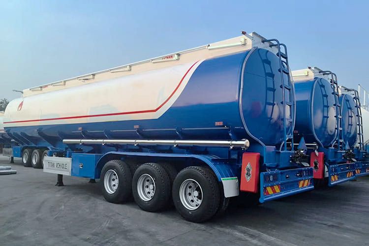TITAN Customized 45000L 2 Compartments Fuel Tanker Semi Trailer For Bolivia - Полуприцеп-цистерна: фото 2 TITAN Customized 45000L 2 Compartments Fuel Tanker Semi Trailer For Bolivia - Полуприцеп-цистерна: фото 2