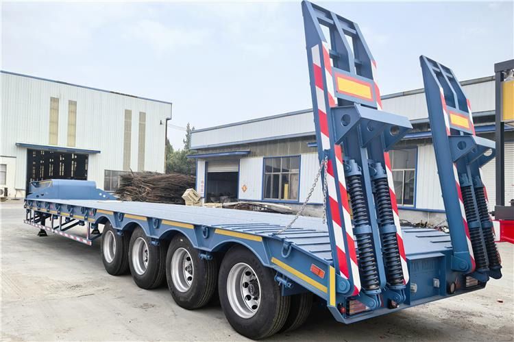 TITAN Customized Extendable Low Bed Trailer for Sale - Низкорамный полуприцеп: фото 2 TITAN Customized Extendable Low Bed Trailer for Sale - Низкорамный полуприцеп: фото 2