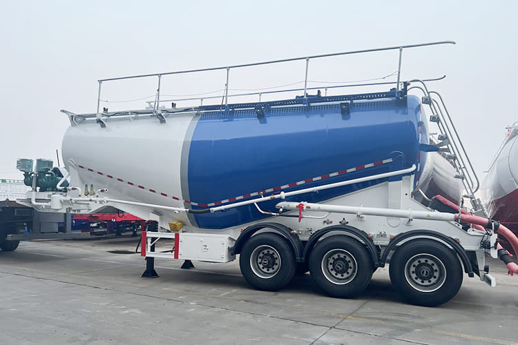 TITAN Pneumatic Dry Bulk Trailer for Sale – Efficient Powder Transport Trailer - Полуприцеп цистерна для сыпучих грузов: фото 2 TITAN Pneumatic Dry Bulk Trailer for Sale – Efficient Powder Transport Trailer - Полуприцеп цистерна для сыпучих грузов: фото 2