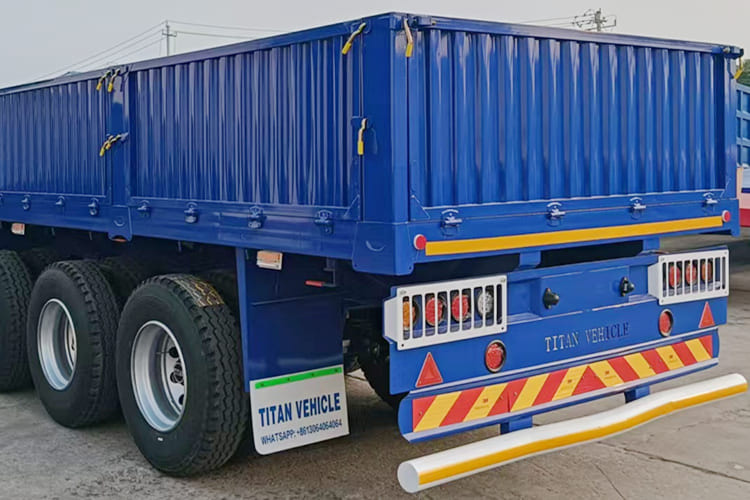 TITAN Tri Axle Dropside Trailer For Sale In Nigeria Lagos - Полуприцеп бортовой/ Платформа: фото 2 TITAN Tri Axle Dropside Trailer For Sale In Nigeria Lagos - Полуприцеп бортовой/ Платформа: фото 2