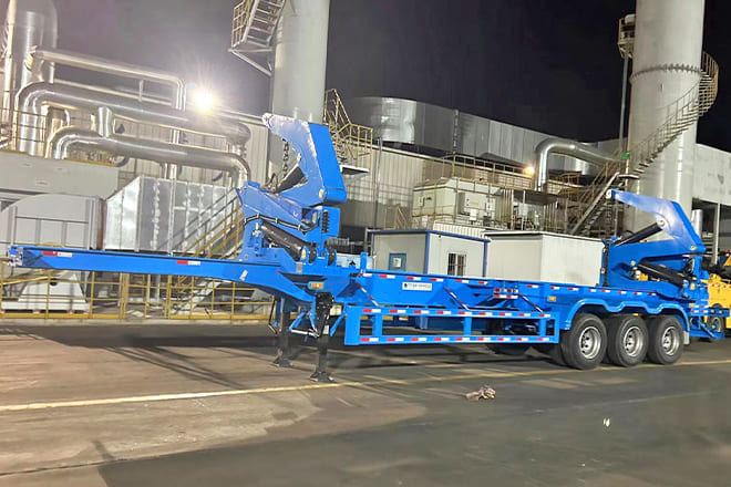 XCMG 40Ft Container Side Loader for Sale in Papua New Guinea - Полуприцеп-контейнеровоз/ Сменный кузов: фото 3 XCMG 40Ft Container Side Loader for Sale in Papua New Guinea - Полуприцеп-контейнеровоз/ Сменный кузов: фото 3