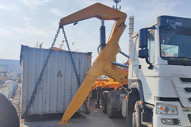 XCMG 40T Container Side Lift Trailer for Sale in Nigeria - Полуприцеп-контейнеровоз/ Сменный кузов: фото 5 XCMG 40T Container Side Lift Trailer for Sale in Nigeria - Полуприцеп-контейнеровоз/ Сменный кузов: фото 5