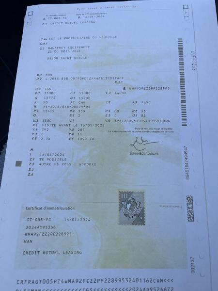 MAN TGS 35.480 - Тентованный грузовик: фото 5 MAN TGS 35.480 - Тентованный грузовик: фото 5