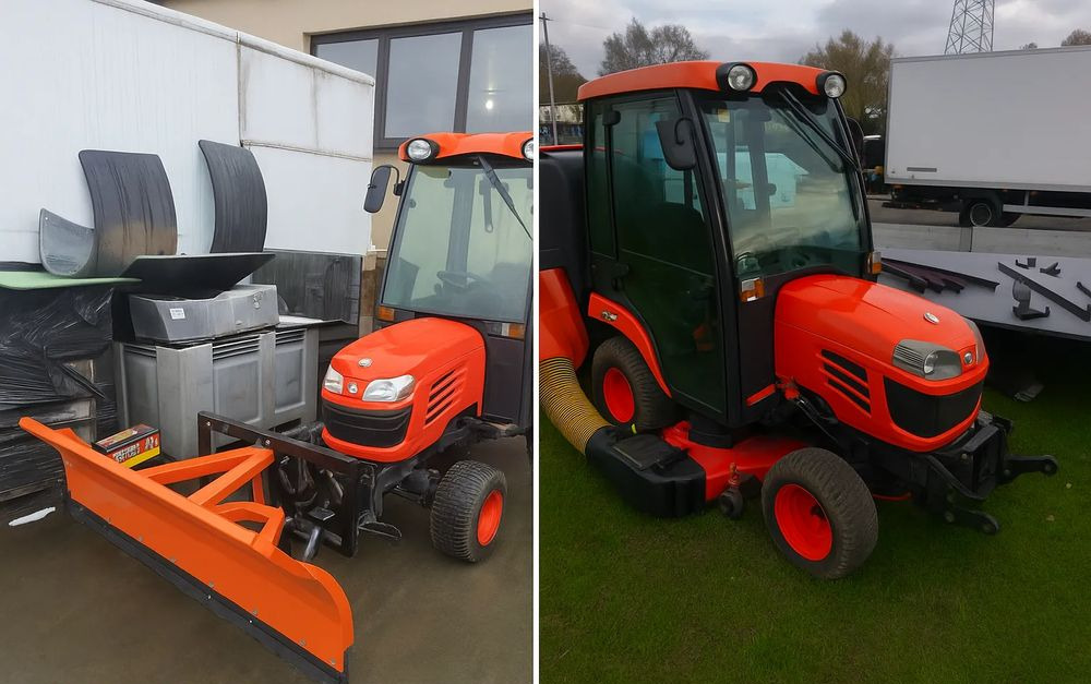 Kubota BX350 4x4 Traktorek komunalny kosiarka pług piaskarka pełen osprzęt - Коммунальный трактор: фото 1 Kubota BX350 4x4 Traktorek komunalny kosiarka pług piaskarka pełen osprzęt - Коммунальный трактор: фото 1