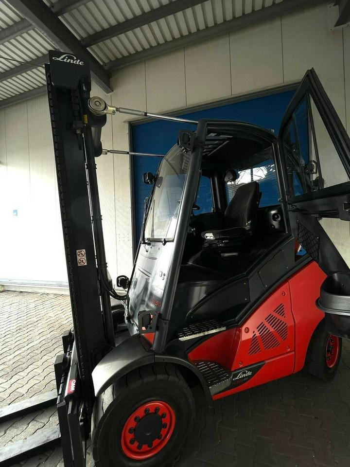 Linde H 50 T - 7.390 h - Seitenschieber/Zinken neu - - Вилочный погрузчик: фото 4 Linde H 50 T - 7.390 h - Seitenschieber/Zinken neu - - Вилочный погрузчик: фото 4