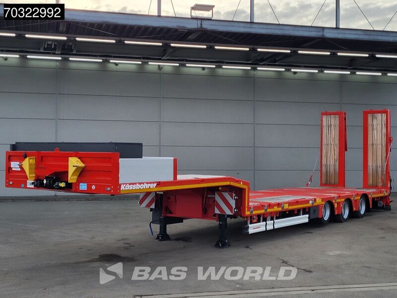 Kässbohrer LB3E 3 axles Steering+Lift Axle Extendable Ramps - Низкорамный полуприцеп: фото 3 Kässbohrer LB3E 3 axles Steering+Lift Axle Extendable Ramps - Низкорамный полуприцеп: фото 3