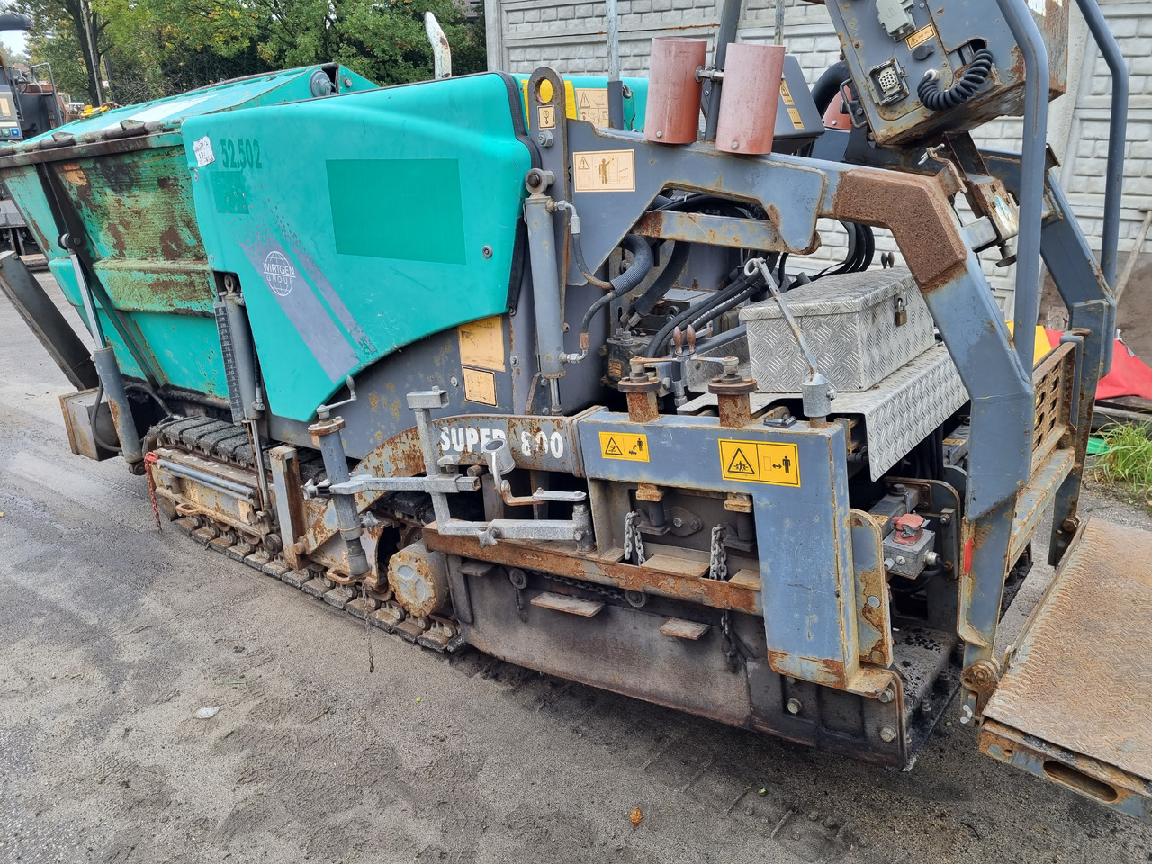 VÖGELE SUPER 800 - Асфальтоукладчик: фото 3 VÖGELE SUPER 800 - Асфальтоукладчик: фото 3