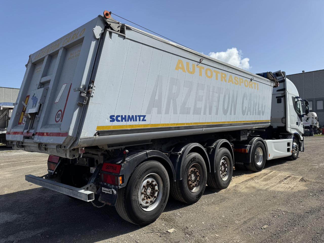 SCHMITZ SR Ribaltabile Post. in Alluminio - Самосвальный полуприцеп: фото 3 SCHMITZ SR Ribaltabile Post. in Alluminio - Самосвальный полуприцеп: фото 3