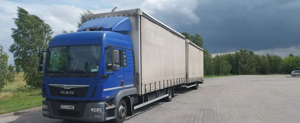MAN TRUCK TGL - Тентованный грузовик: фото 1 MAN TRUCK TGL - Тентованный грузовик: фото 1