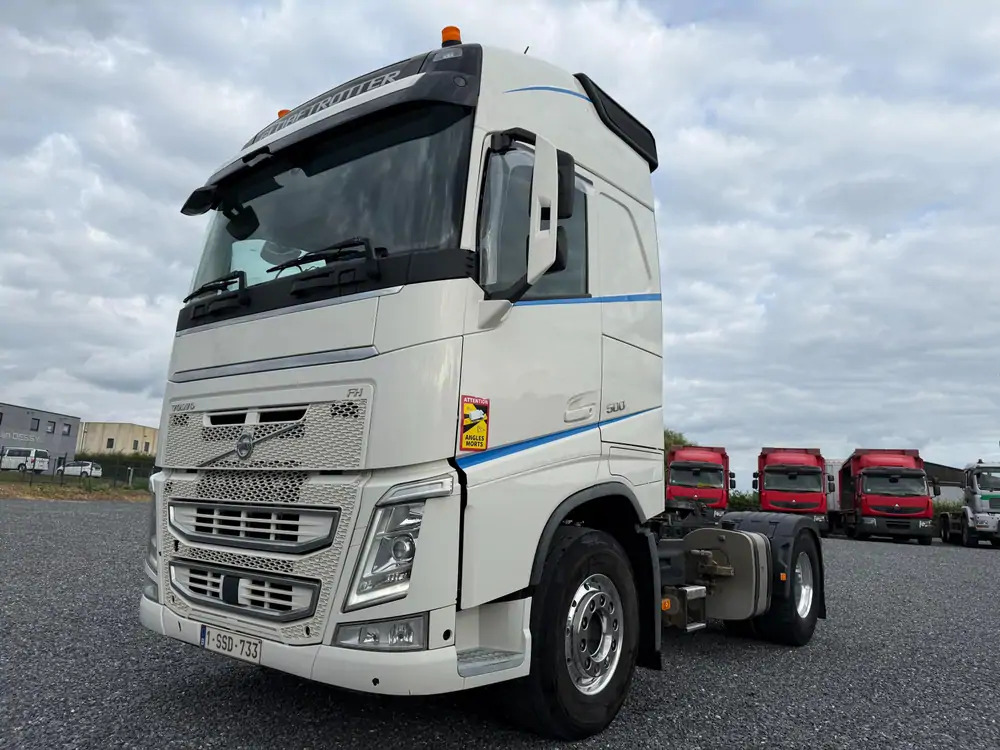 Volvo FH 500 Globetrotter Jantes alcoa*Hydraulique*Euro6 - Тягач: фото 1 Volvo FH 500 Globetrotter Jantes alcoa*Hydraulique*Euro6 - Тягач: фото 1