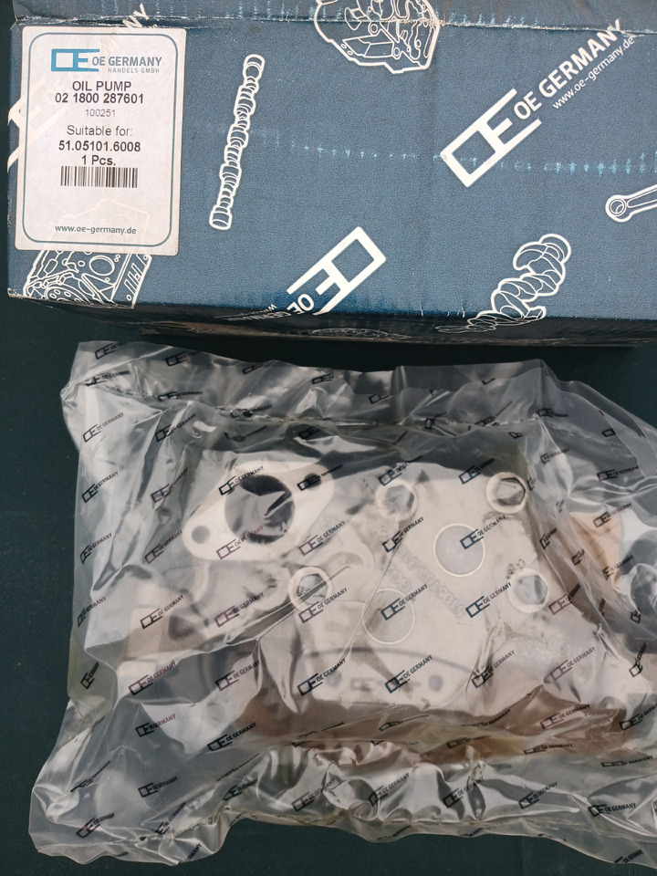 OE Germany Oilpump for MAN 0218002876008 - Масляный насос: фото 1 OE Germany Oilpump for MAN 0218002876008 - Масляный насос: фото 1