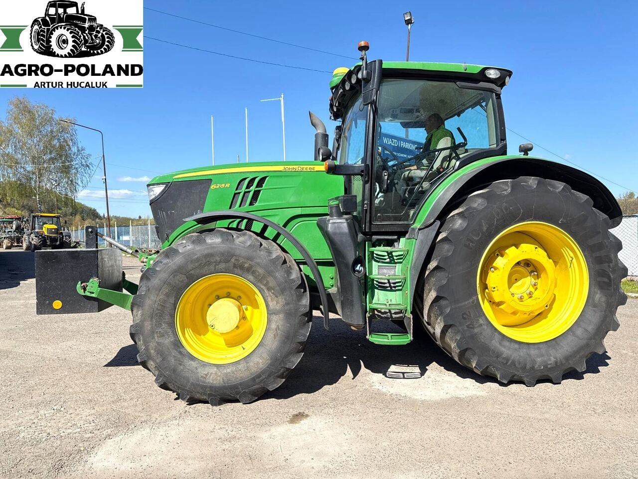 JOHN DEERE 6215 R - 2015 ROK - 50 KM/H - GPS - AUTOPILOT - TUZ - Трактор: фото 3 JOHN DEERE 6215 R - 2015 ROK - 50 KM/H - GPS - AUTOPILOT - TUZ - Трактор: фото 3