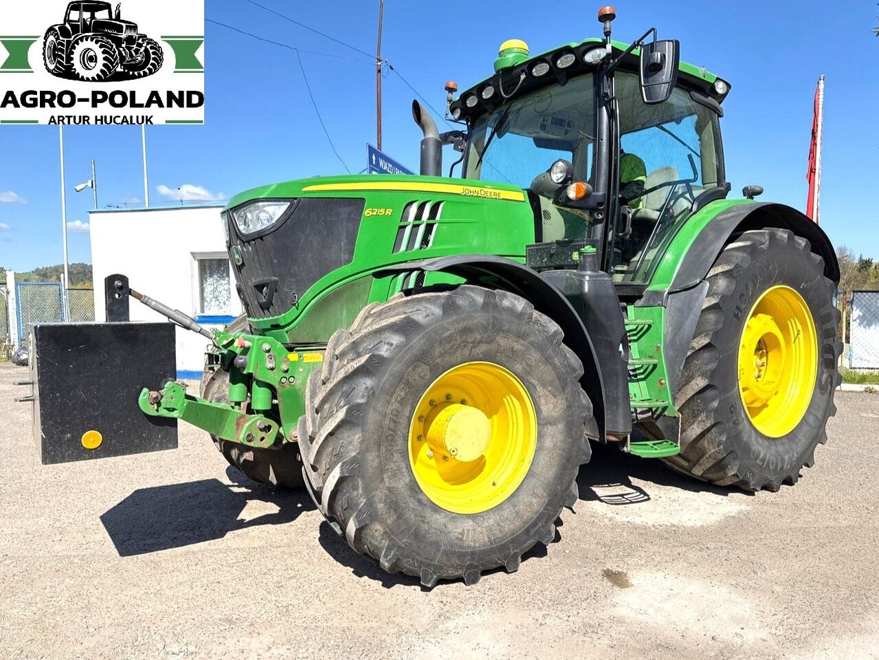 JOHN DEERE 6215 R - 2015 ROK - 50 KM/H - GPS - AUTOPILOT - TUZ - Трактор: фото 1 JOHN DEERE 6215 R - 2015 ROK - 50 KM/H - GPS - AUTOPILOT - TUZ - Трактор: фото 1