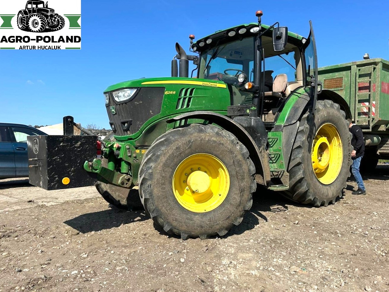 JOHN DEERE 6215 R - 2015 ROK - 50 KM/H - Трактор: фото 1 JOHN DEERE 6215 R - 2015 ROK - 50 KM/H - Трактор: фото 1