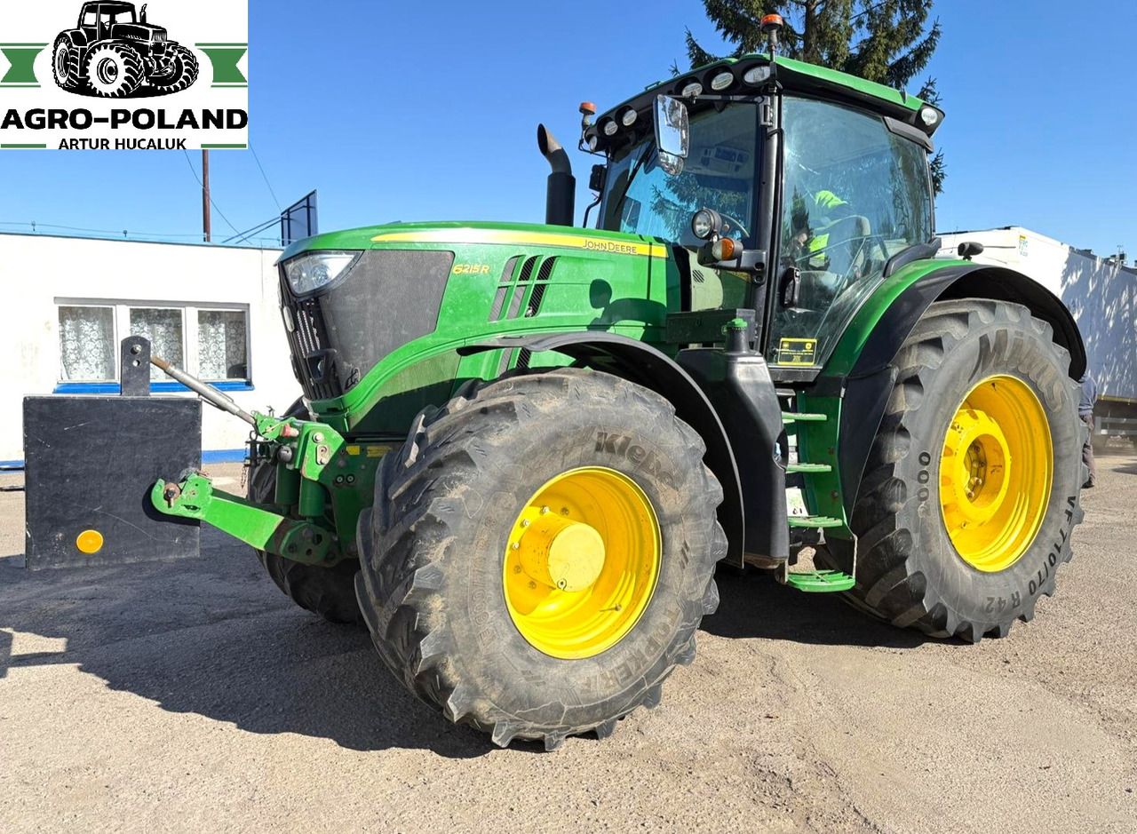 JOHN DEERE 6215 R - 2015 ROK - 50 KM/H - TUZ - Трактор: фото 1 JOHN DEERE 6215 R - 2015 ROK - 50 KM/H - TUZ - Трактор: фото 1