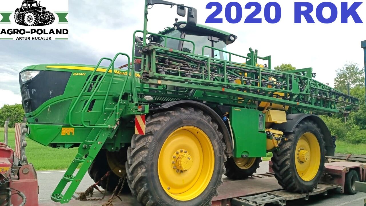JOHN DEERE R 4140 I - 2020 ROK - 1316 H - GPS - AUTOPILOT - 30 M - NOWY MODEL - Самоходный опрыскиватель: фото 1 JOHN DEERE R 4140 I - 2020 ROK - 1316 H - GPS - AUTOPILOT - 30 M - NOWY MODEL - Самоходный опрыскиватель: фото 1
