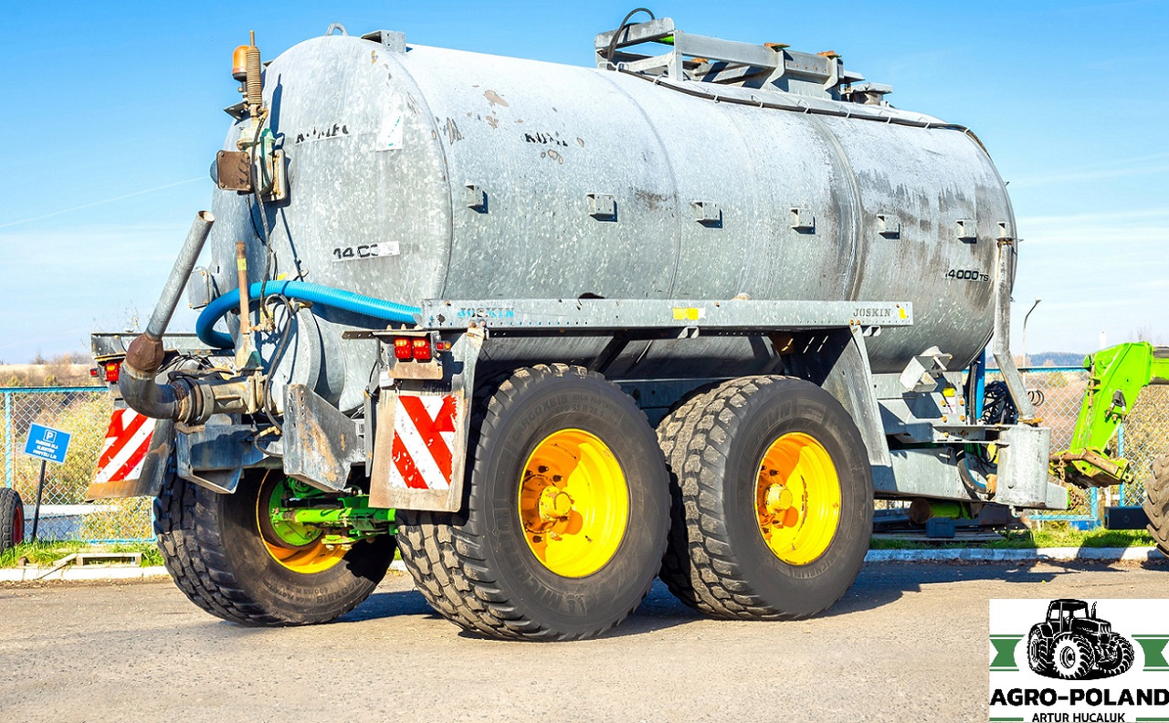 JOSKIN 14000 TS KOMFORT 2 - 2007 ROK - 14000 L - SKRĘTNA OŚ - Цистерна для жидкого навоза: фото 3 JOSKIN 14000 TS KOMFORT 2 - 2007 ROK - 14000 L - SKRĘTNA OŚ - Цистерна для жидкого навоза: фото 3