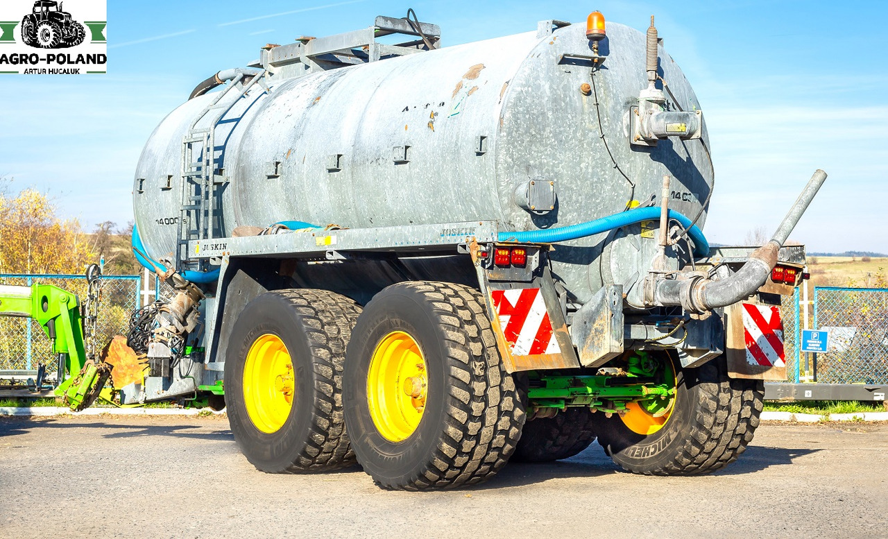 JOSKIN 14000 TS KOMFORT 2 - 2007 ROK - 14000 L - SKRĘTNA OŚ - Цистерна для жидкого навоза: фото 4 JOSKIN 14000 TS KOMFORT 2 - 2007 ROK - 14000 L - SKRĘTNA OŚ - Цистерна для жидкого навоза: фото 4