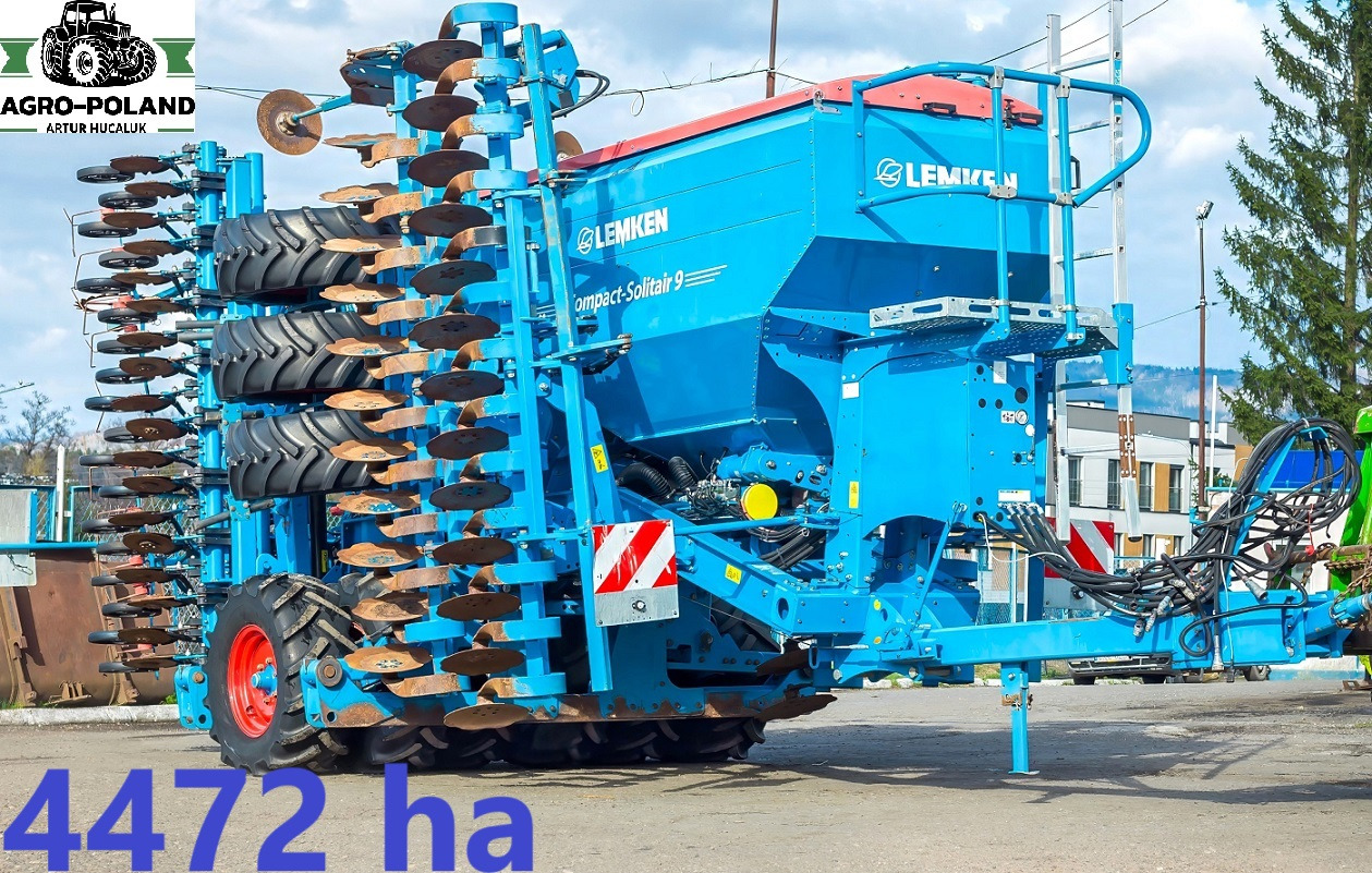 LEMKEN COMPACT - SOLITAIR 9 KH 600 DS 167 - 4.472 ha - 2016 ROK - Посевной комплекс: фото 1 LEMKEN COMPACT - SOLITAIR 9 KH 600 DS 167 - 4.472 ha - 2016 ROK - Посевной комплекс: фото 1