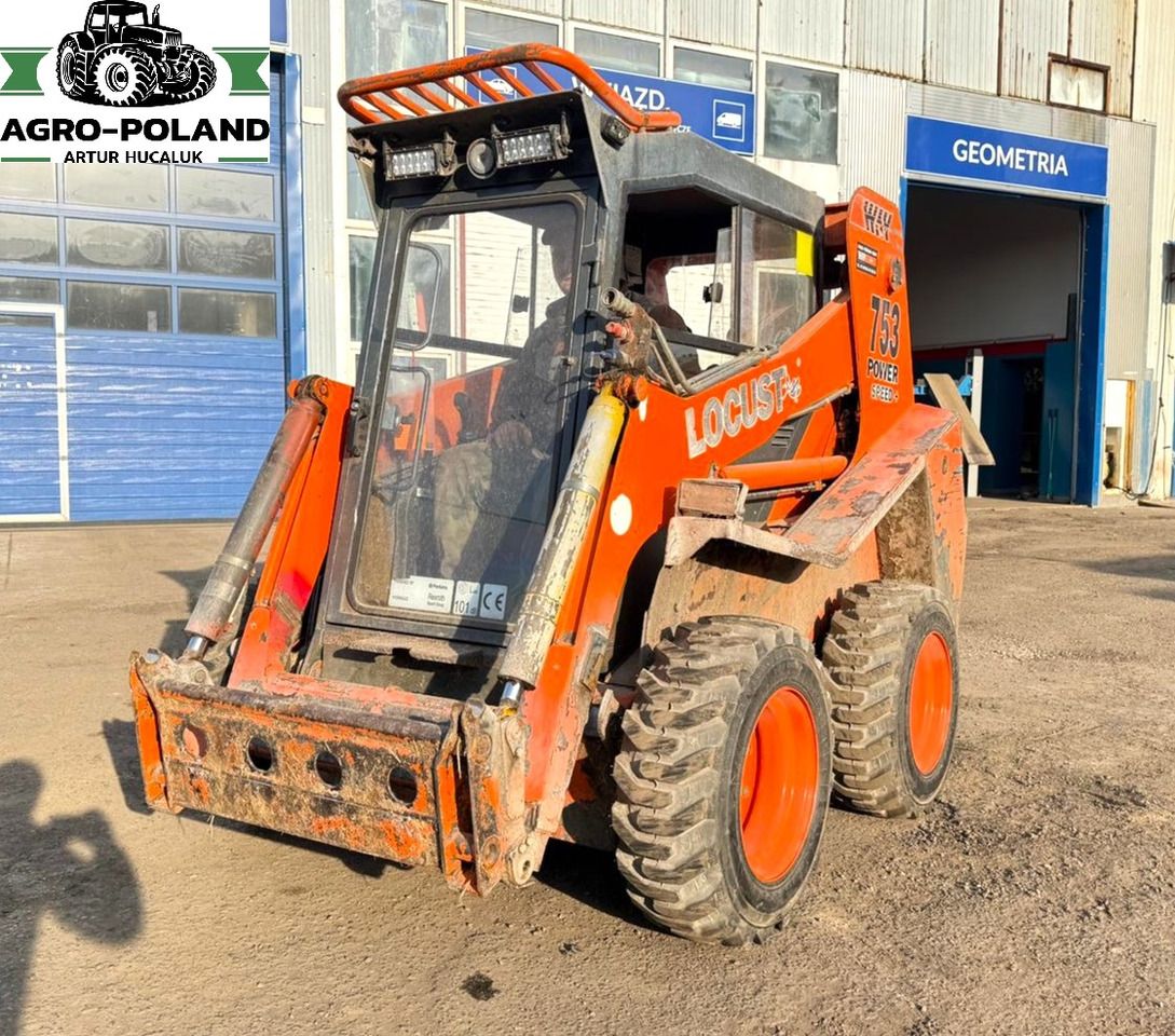 LOCUST 753 POWER SPEED PLUS - 2023 ROK + ŁYŻKA - Мини-погрузчик с бортовым поворотом: фото 3 LOCUST 753 POWER SPEED PLUS - 2023 ROK + ŁYŻKA - Мини-погрузчик с бортовым поворотом: фото 3