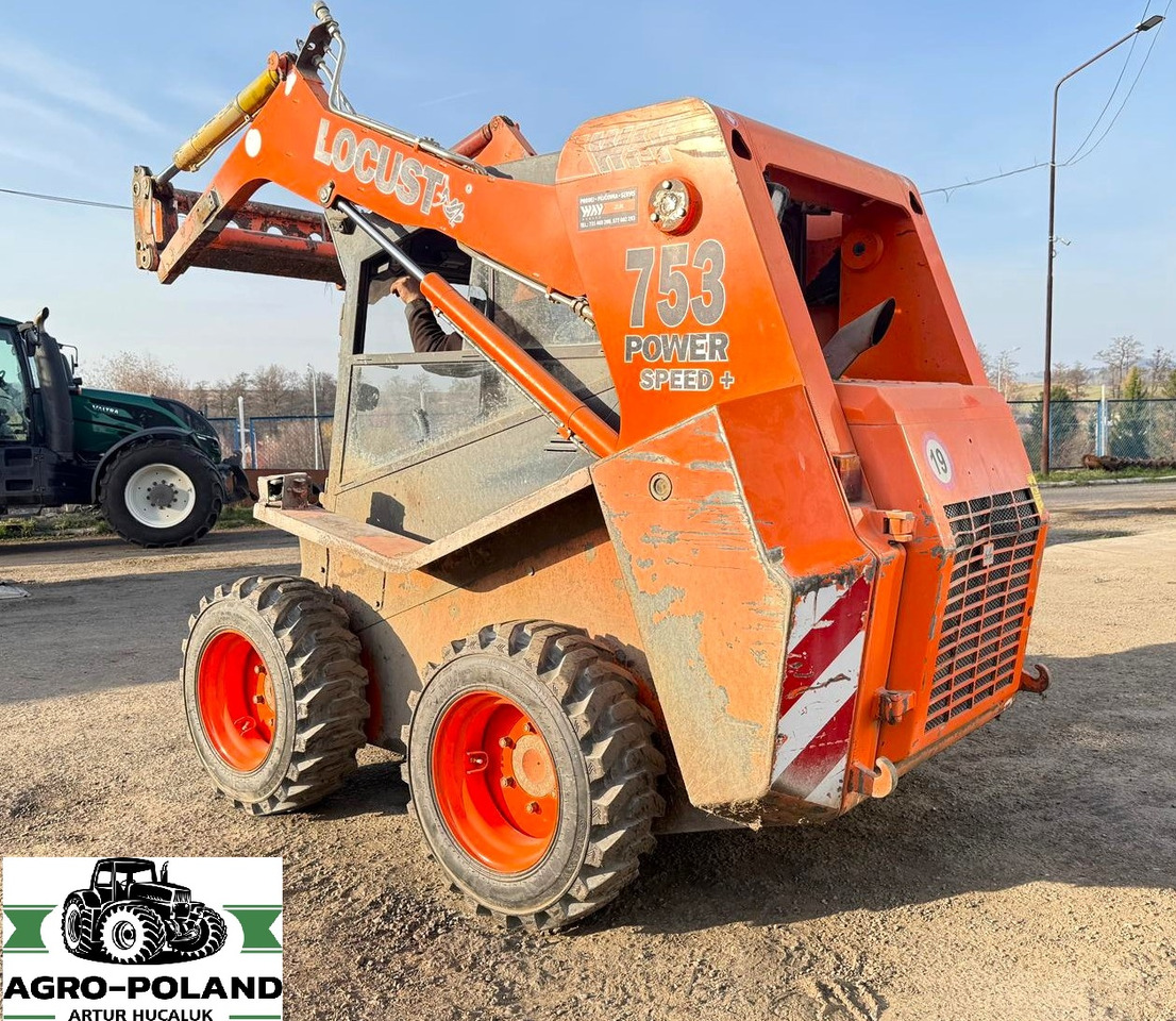 LOCUST 753 POWER SPEED PLUS - 2023 ROK + ŁYŻKA - Мини-погрузчик с бортовым поворотом: фото 2 LOCUST 753 POWER SPEED PLUS - 2023 ROK + ŁYŻKA - Мини-погрузчик с бортовым поворотом: фото 2