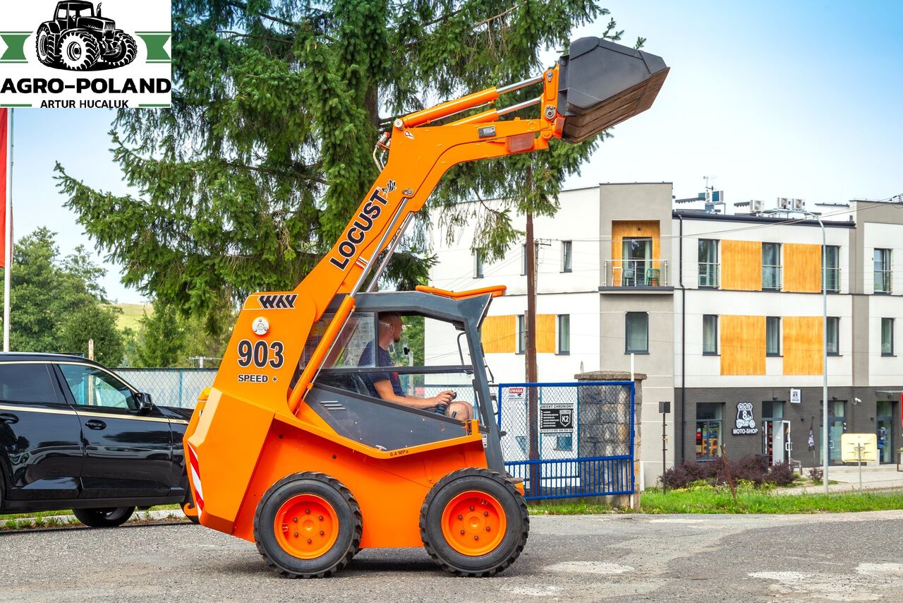 Locust 903 SPEED PLUS - 2020 ROK - Мини-погрузчик с бортовым поворотом: фото 5 Locust 903 SPEED PLUS - 2020 ROK - Мини-погрузчик с бортовым поворотом: фото 5