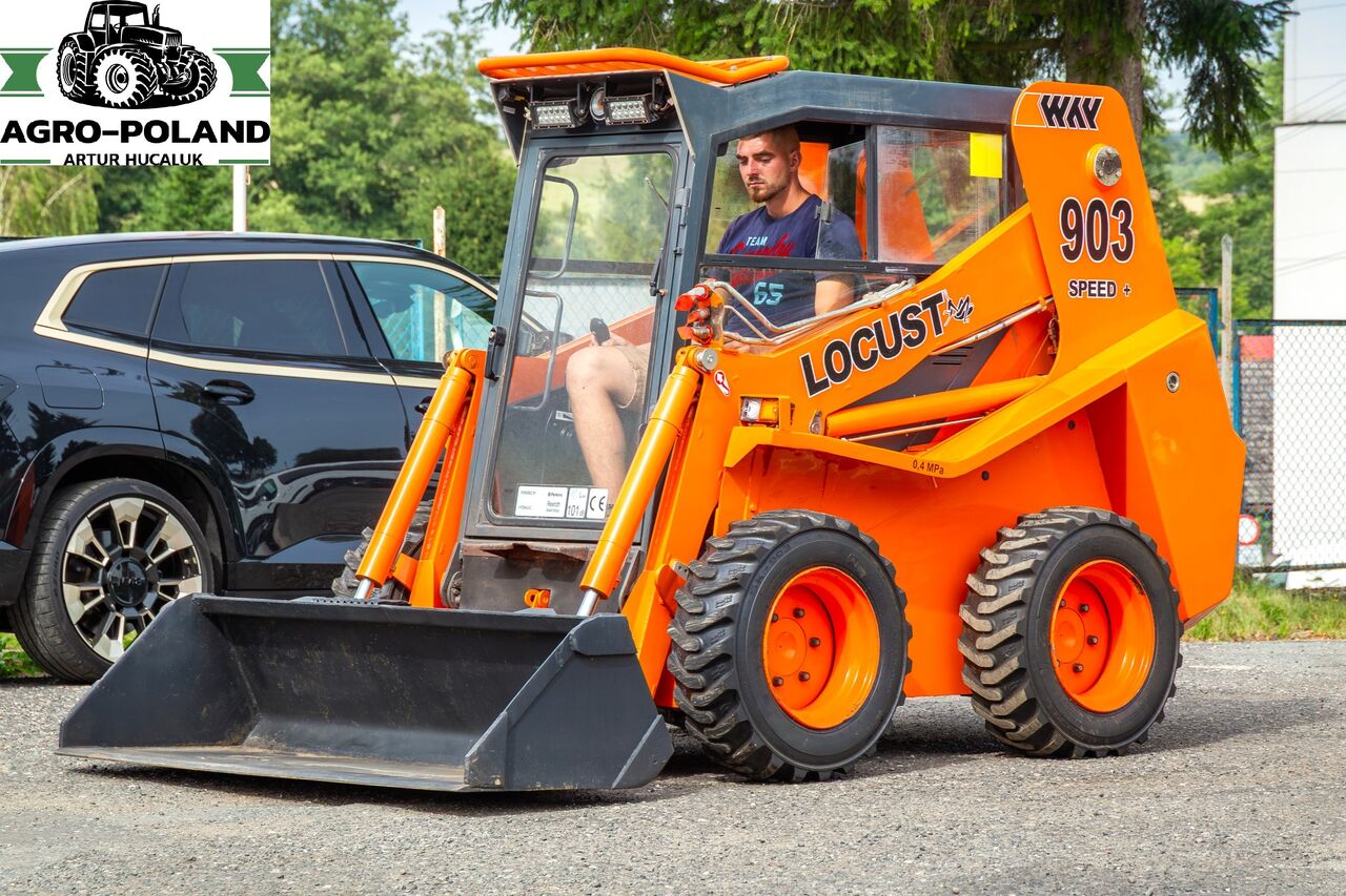 Locust 903 SPEED PLUS - 2020 ROK - Мини-погрузчик с бортовым поворотом: фото 2 Locust 903 SPEED PLUS - 2020 ROK - Мини-погрузчик с бортовым поворотом: фото 2