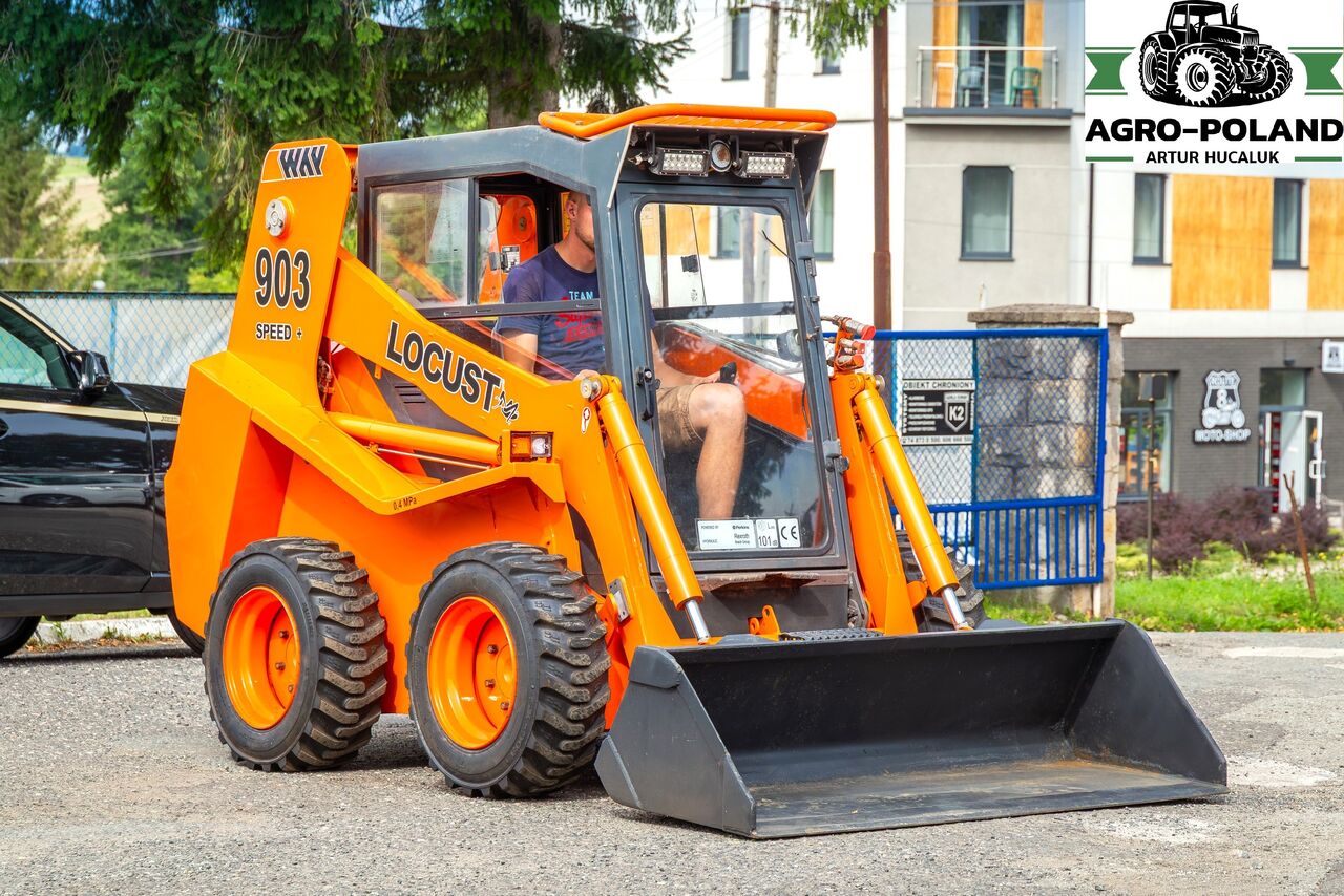 Locust 903 SPEED PLUS - 2020 ROK - Мини-погрузчик с бортовым поворотом: фото 1 Locust 903 SPEED PLUS - 2020 ROK - Мини-погрузчик с бортовым поворотом: фото 1