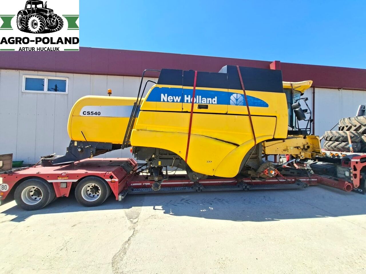 NEW HOLLAND CS 540 - 2006 ROK - HEDER 6.10 M - Зерноуборочный комбайн: фото 1 NEW HOLLAND CS 540 - 2006 ROK - HEDER 6.10 M - Зерноуборочный комбайн: фото 1