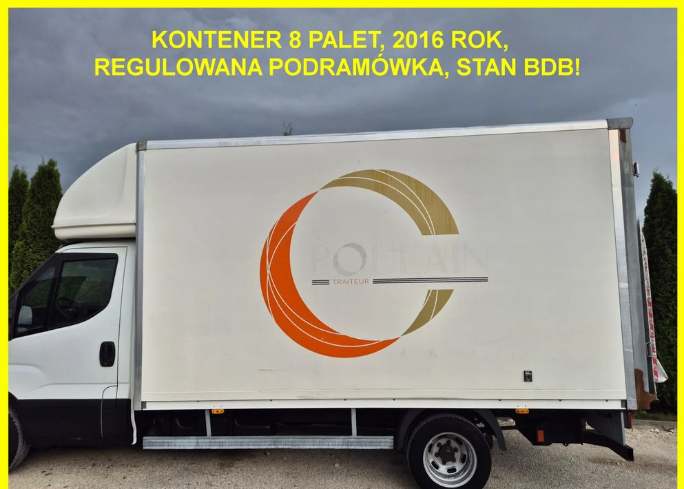 Kontener 8 palet 2016 rok, Iveco, Mastr, Sprinter, Ducato, Regulowana podramówka, stan bdb - Сменный кузов - фургон: фото 1 Kontener 8 palet 2016 rok, Iveco, Mastr, Sprinter, Ducato, Regulowana podramówka, stan bdb - Сменный кузов - фургон: фото 1
