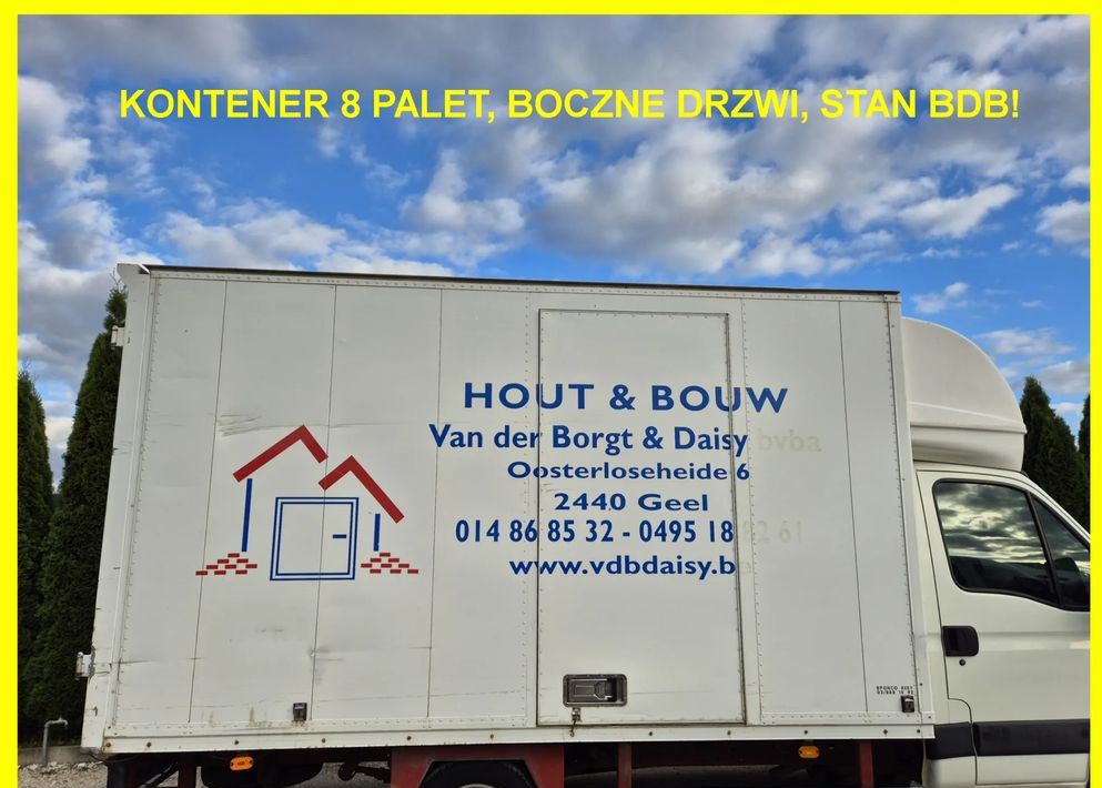 Kontener 8 palet Iveco, boczne drzwi ,stan bdb! Izoterma, Magazyn ,kurnik, garaż! - Сменный кузов - фургон: фото 1 Kontener 8 palet Iveco, boczne drzwi ,stan bdb! Izoterma, Magazyn ,kurnik, garaż! - Сменный кузов - фургон: фото 1