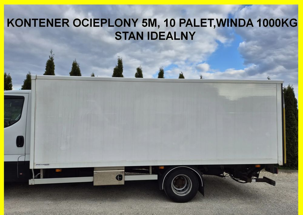 Kontener izoterma 10 palet Winda 1000kg 2016 rok, Niski, Iveco 70, Stan idealny! - Сменный кузов - фургон: фото 1 Kontener izoterma 10 palet Winda 1000kg 2016 rok, Niski, Iveco 70, Stan idealny! - Сменный кузов - фургон: фото 1
