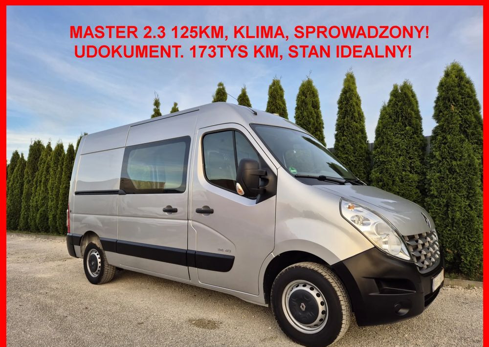 Renault Master 2.3 125KM ŚLICZNY Bez AdBlue** - Цельнометаллический фургон: фото 1 Renault Master 2.3 125KM ŚLICZNY Bez AdBlue** - Цельнометаллический фургон: фото 1