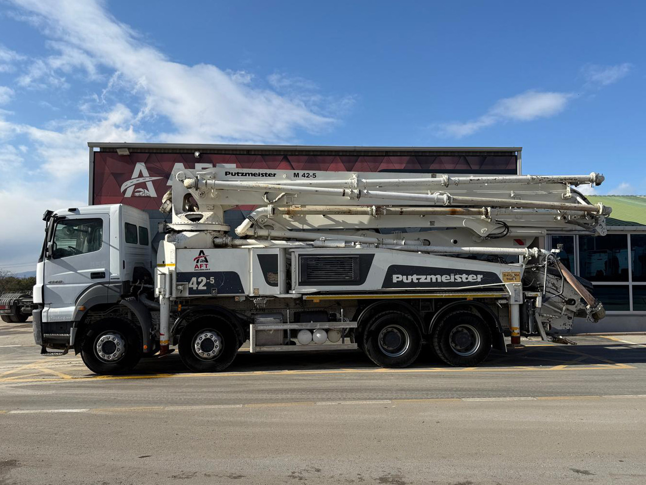 MERCEDES-BENZ AXOR 4140 PUTZMEISTER 42-5 - Автобетононасос: фото 5 MERCEDES-BENZ AXOR 4140 PUTZMEISTER 42-5 - Автобетононасос: фото 5