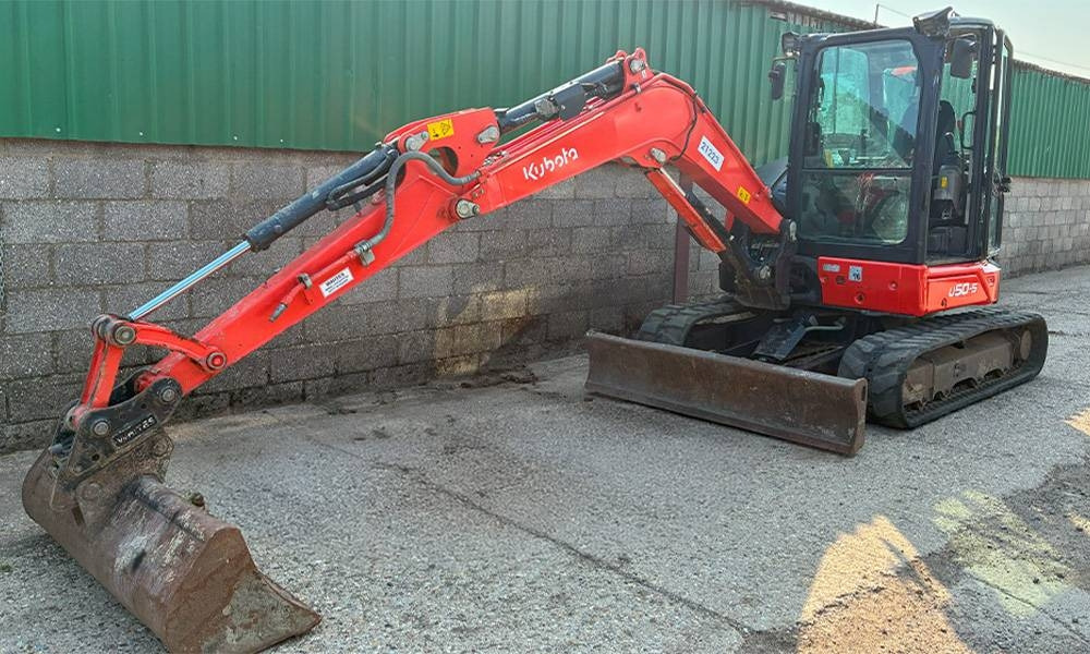 Kubota U 50-5 - Мини-экскаватор: фото 1 Kubota U 50-5 - Мини-экскаватор: фото 1