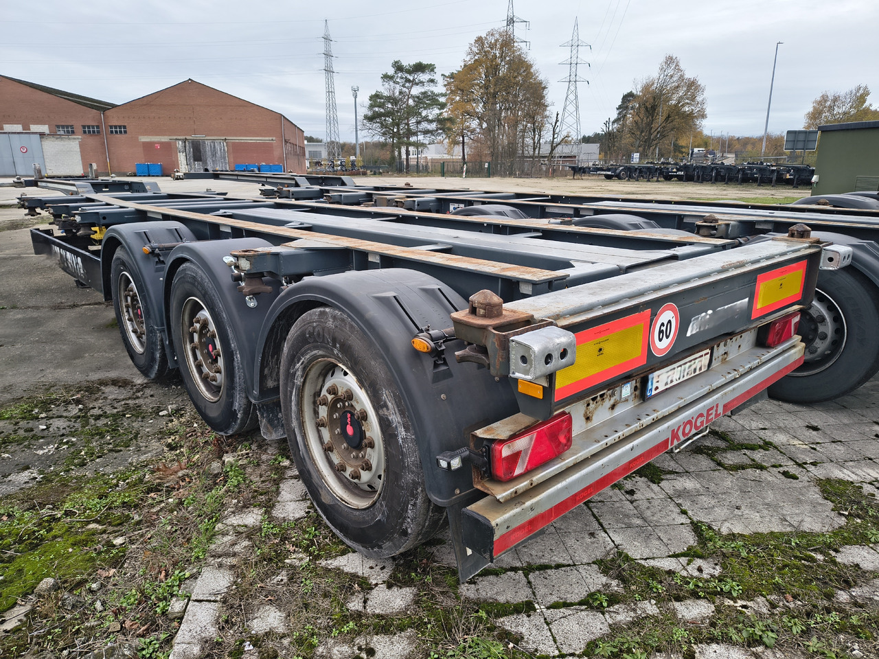 Kögel 40ft containerchassis - Полуприцеп-контейнеровоз/ Сменный кузов: фото 5 Kögel 40ft containerchassis - Полуприцеп-контейнеровоз/ Сменный кузов: фото 5