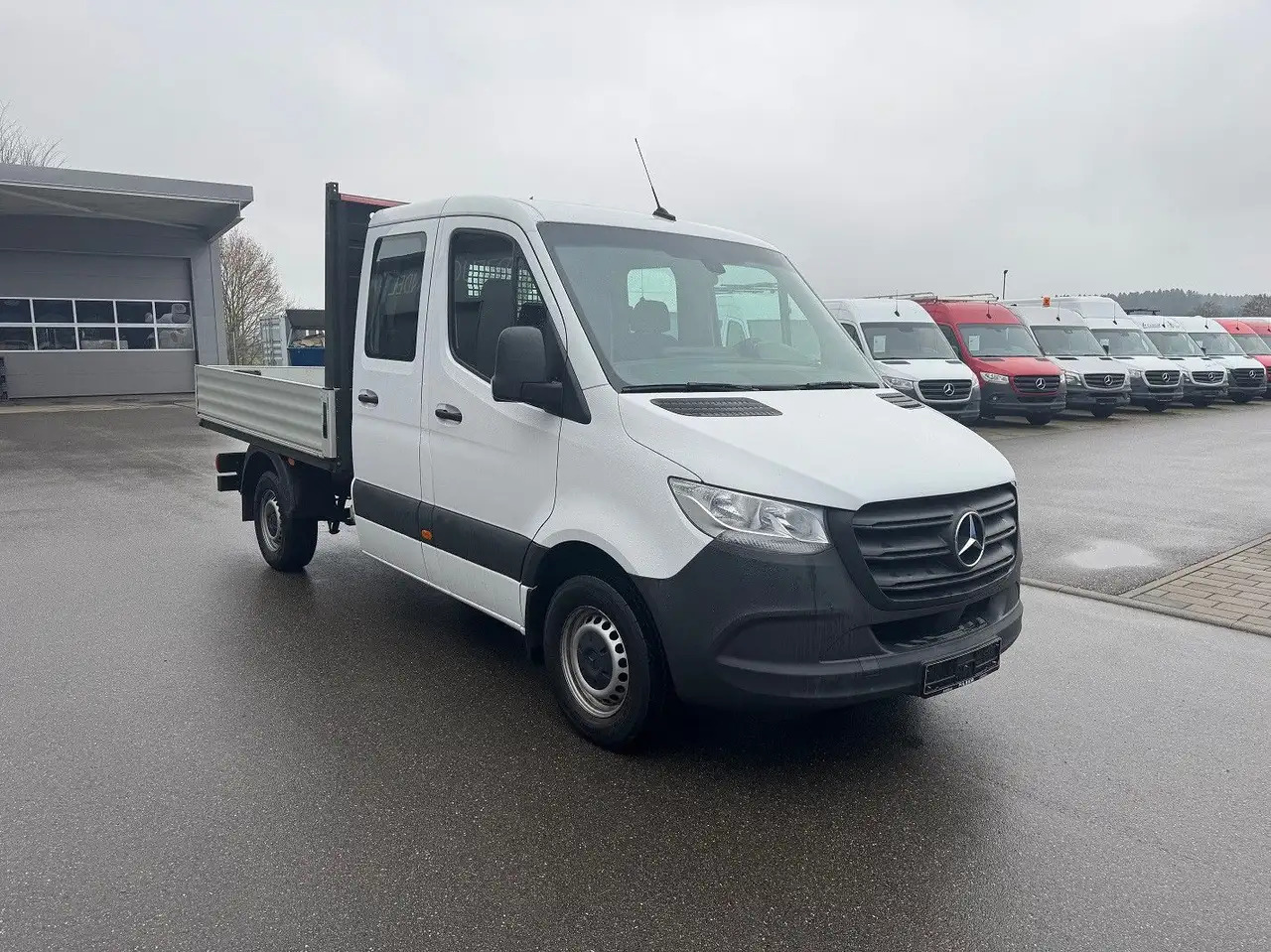 Mercedes-Benz Sprinter 314 CDI Lang DoKa Pritsche Klima AHK - Малотоннажный бортовой грузовик, Грузопассажирский фургон: фото 2 Mercedes-Benz Sprinter 314 CDI Lang DoKa Pritsche Klima AHK - Малотоннажный бортовой грузовик, Грузопассажирский фургон: фото 2