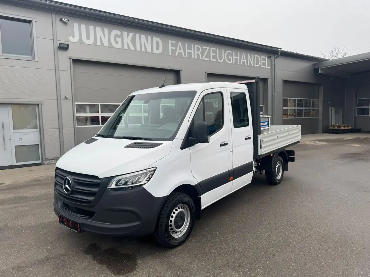 Mercedes-Benz Sprinter 314 CDI Lang DoKa Pritsche LED Klima - Малотоннажный бортовой грузовик, Грузопассажирский фургон: фото 1 Mercedes-Benz Sprinter 314 CDI Lang DoKa Pritsche LED Klima - Малотоннажный бортовой грузовик, Грузопассажирский фургон: фото 1