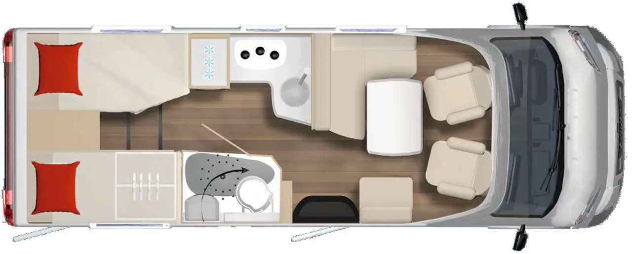 Bürstner B66 TD 690 G B 66 TD 690 Voll ausgestattet - Полуинтегрированный автодом: фото 2 Bürstner B66 TD 690 G B 66 TD 690 Voll ausgestattet - Полуинтегрированный автодом: фото 2