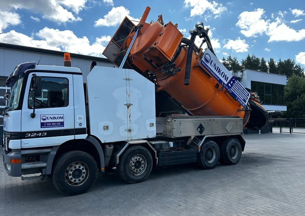 Mercedes-Benz ACTROS 3243 KAISER AQUASTER WUKO - Ассенизатор: фото 1 Mercedes-Benz ACTROS 3243 KAISER AQUASTER WUKO - Ассенизатор: фото 1