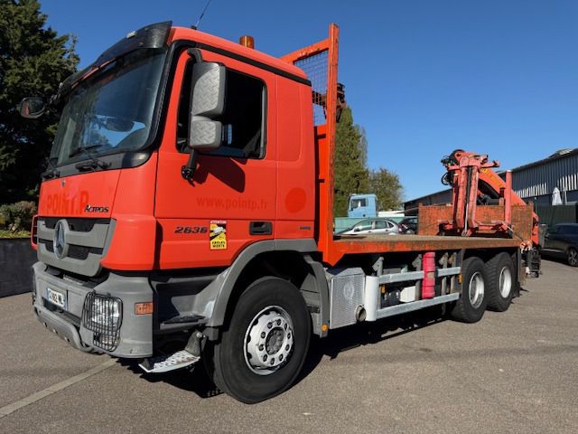 MERCEDES ACTROS 2636 - Грузовик бортовой/ Платформа, Автоманипулятор: фото 3 MERCEDES ACTROS 2636 - Грузовик бортовой/ Платформа, Автоманипулятор: фото 3