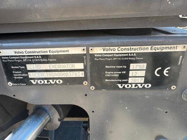 Volvo EC18D  лизинг Volvo EC18D: фото 7